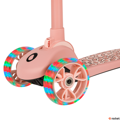 Трехколесный детский самокат Lionelo FRANKY PINK ROSE