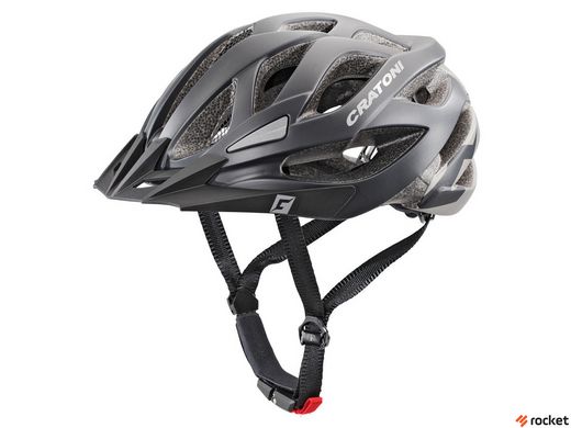 Шлем взрослый защитный Cratoni Miuro Черный S (52-55 см), Черный, S