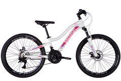 Велосипед підлітковий ST 24" Discovery KELLY DD FR рама-11" біло-рожевий 2025