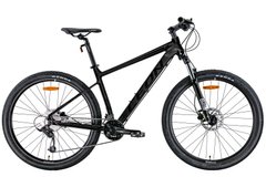 Чоловічий велосипедд 27.5" Leon XC-70 AM Hydraulic lock out HDD 2022 (сірий із чорним (м))
