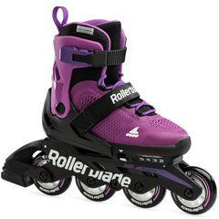 Роликовые коньки детские Rollerblade Microblade 2023 purple-black 33-36.5