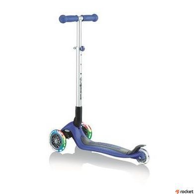 Самокат триколісний GLOBBER PRIMO FOLDABLE LIGHTS Синій