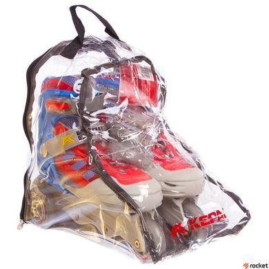 Роликовые коньки раздвижные детские KEPAI SK-321 (28-38) (изменен. полож. колес, цвета в ассортименте)