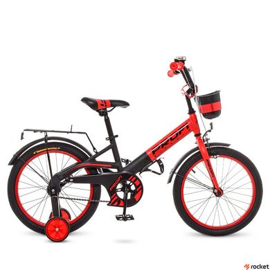 Велосипед Детский Original 18д. Красно-черный, Красно-черный