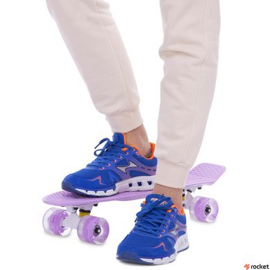 Пенни Скейт Борд Фиолетовый Led Wheels