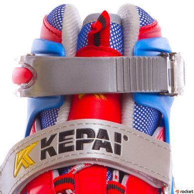 Роликовые коньки раздвижные детские KEPAI SK-321 (28-38) (изменен. полож. колес, цвета в ассортименте)