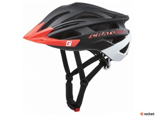 Шлем взрослый защитный Cratoni Agravic Красный/Черный M (54-58 см), Красный, M