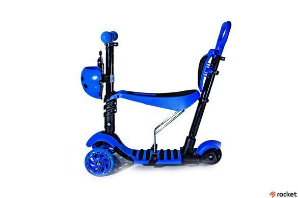 Самокат від 1 рокуи Scooter "Сонечко" 5in1 Blue