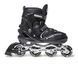 Роликовые коньки Happy детские Black XL размер 43-46