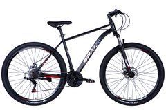 Горный велосипед ST 29" SPACE NEPTUNE (035) DD FR рама-20" черно-красный 2024