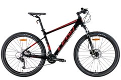 Мужской велосипед 27.5" Leon XC-70 AM Hydraulic lock out HDD 2022 (черный с красным (м))