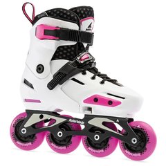 Роликовые коньки Rollerblade Apex G 2023 white-pink 29-32