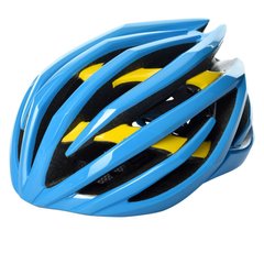 Шлем велосипедный взрослый Trevel Голубой