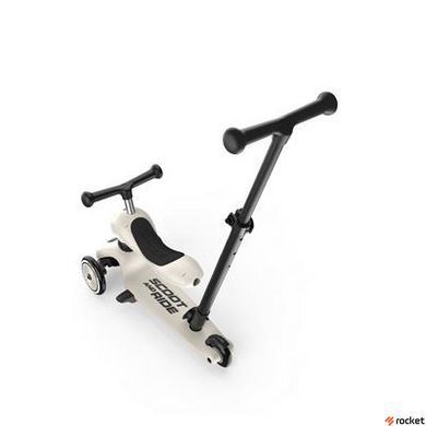 Трехколесный самокат Scoot and Ride Highwaykick-1 Push and Go White-Grey