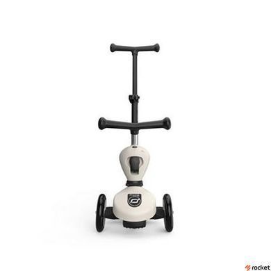 Трехколесный самокат Scoot and Ride Highwaykick-1 Push and Go White-Grey