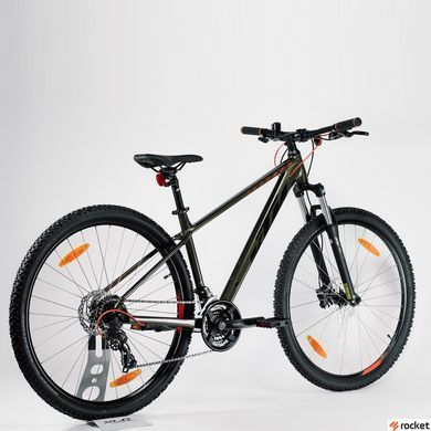 Чоловічий велосипед KTM CHICAGO 292 29 " рама L / 48, темно-зелений (чорно-помаранчевий), 2022