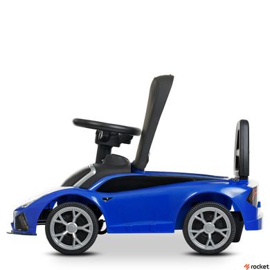 Машинка-каталка толокар Lamborghini Синя
