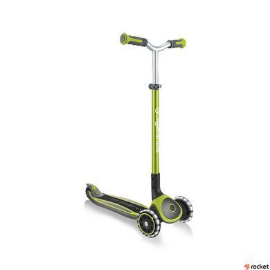 Самокат Триколісний Globber MASTER LIGHTS Зелений