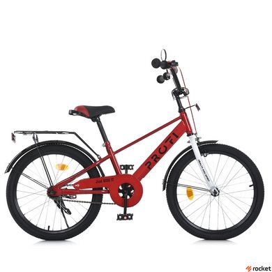 Велосипед детский от 7 лет Profi Brave 20" Red, Red