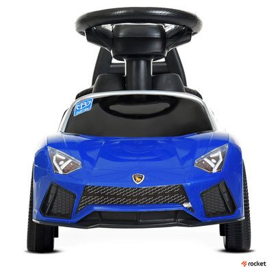 Машинка-каталка толокар Lamborghini Синяя