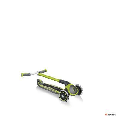 Самокат Триколісний Globber MASTER LIGHTS Зелений
