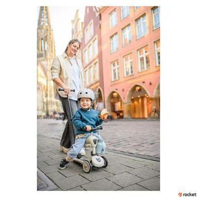 Трехколесный самокат Scoot and Ride Highwaykick-1 Push and Go White-Grey