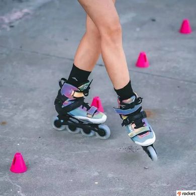 Роликовые коньки детские Micro Delta Liberty iridescent 36-38