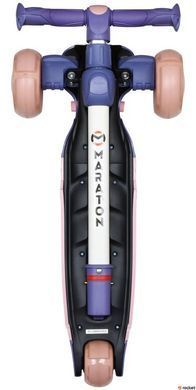 Трехколесный самокат Maraton Global G Фиолетово-розовый