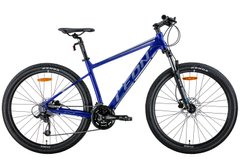 Чоловічий велосипедд 27.5" Leon XC-80 AM Hydraulic lock out HDD 2022 (синій із сірим)