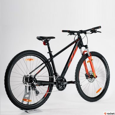 Чоловічий велосипед KTM CHICAGO 292 29 " рама M / 43, матовий чорний (помаранчевий), 2022