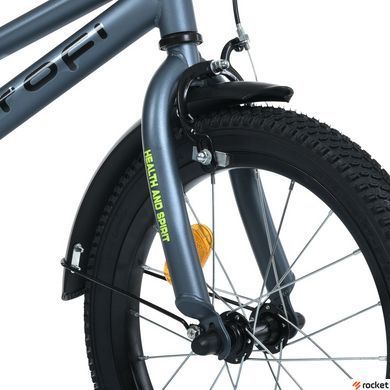 Детский велосипед от 3 лет Profi Prime 14" Графит
