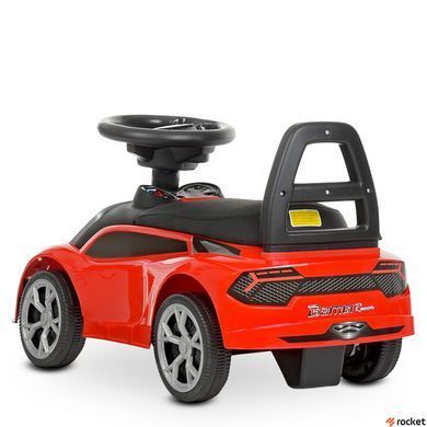 Машинка-каталка толокар Lamborghini Красная