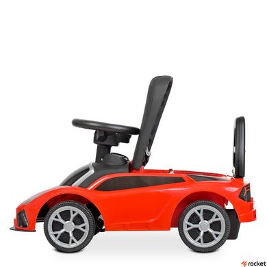 Машинка-каталка толокар Lamborghini Червона