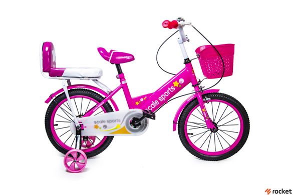 Велосипед Дитячий від 4 років Scale Sports T15 16д. Рожевий