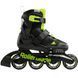 Роликові ковзани дитячі Rollerblade Microblade black-green 28-32