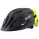 Шлем для катания защитный Cairn Fusion LED USB black-neon yellow 51-55