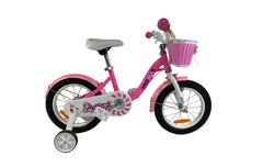 Велосипед детский от 4 лет RoyalBaby Chipmunk MM Girls 16" OFFICIAL UA розовый