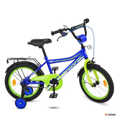 Велосипед Дитячий від 3 років Top Grade 14д. синій