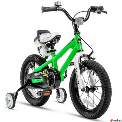 Велосипед Дитячий від 2 років RoyalBaby FREESTYLE 12д. зелений