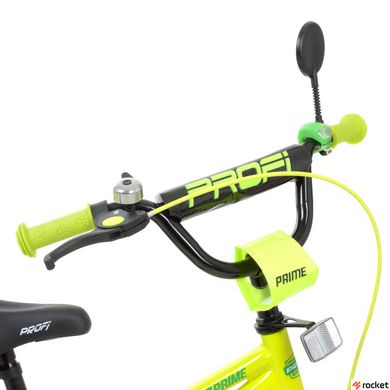 Детский велосипед от 3 лет Profi Prime 14" Light Green