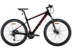 Дорослий велосипед 27.5" Leon XC-80 AM Hydraulic lock out HDD 2022 (чорний з червоним (м))