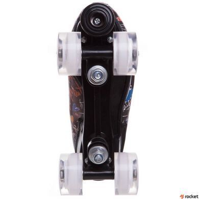 Роликовые коньки Rio Roller SP-Sport Z-3854 (колесо-PU, р-р 32-41, коричневый)
