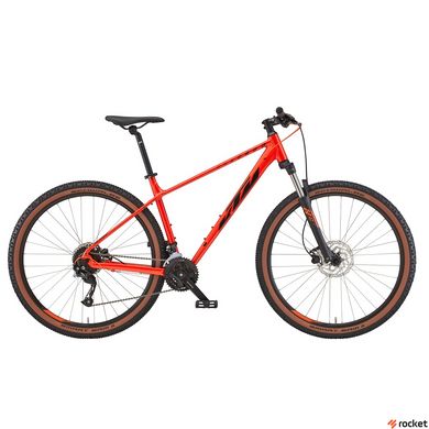 Горный велосипед KTM CHICAGO 271 27.5" рама S/38, оранжевый (черный), 2022