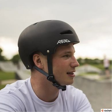 Шлем защитный для катания REKD Ultralite In-Mold Helmet black 53-56