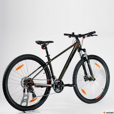 Взрослый велосипед KTM CHICAGO 292 29" рама L/48, темно-зеленый (черно-оранжевый), 2022
