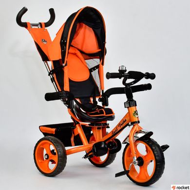 Трехколесный велосипед BestTrike 65695 Оранжевый, оранжевый
