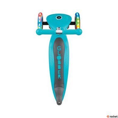 Самокат Трехколесный Globber PRIMO LIGHTS Голубой