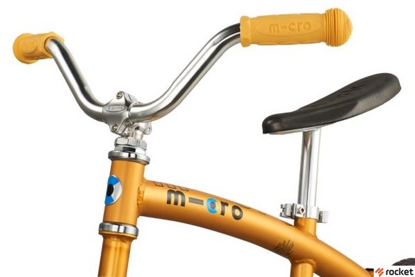 Біговел Micro G-bike Chopper Deluxe Жовтий, Жовтий