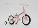Дитячий велосипед від 3 років трансформер Lecoco Strider 12" Pink