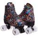 Роликовые коньки Rio Roller SP-Sport Z-3854 (колесо-PU, р-р 32-41, коричневый)